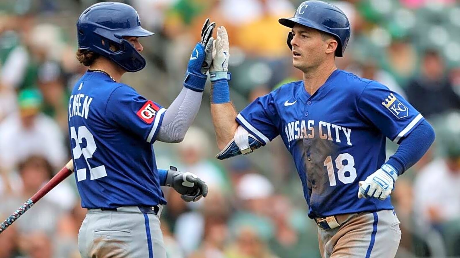 Mike Yastrzemski belts 2 homers as Royals thump Athletics