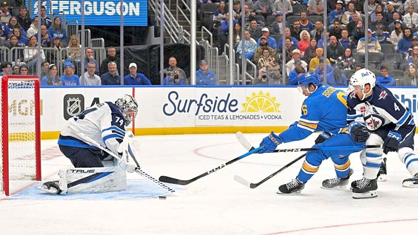 Philip Broberg’s power-play goal lifts Blues past Jets