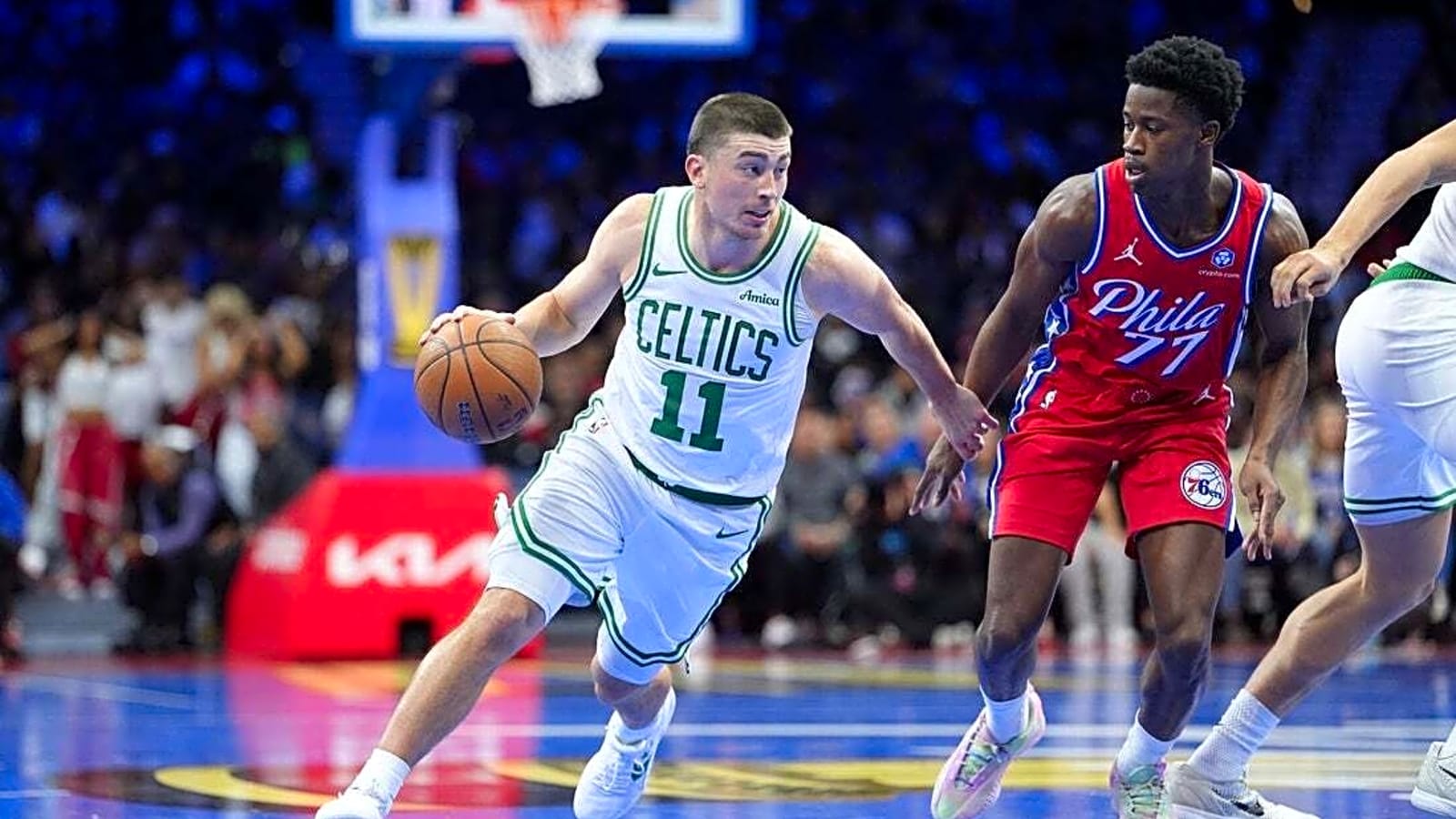 Celtics keep rolling, hand 76ers first loss