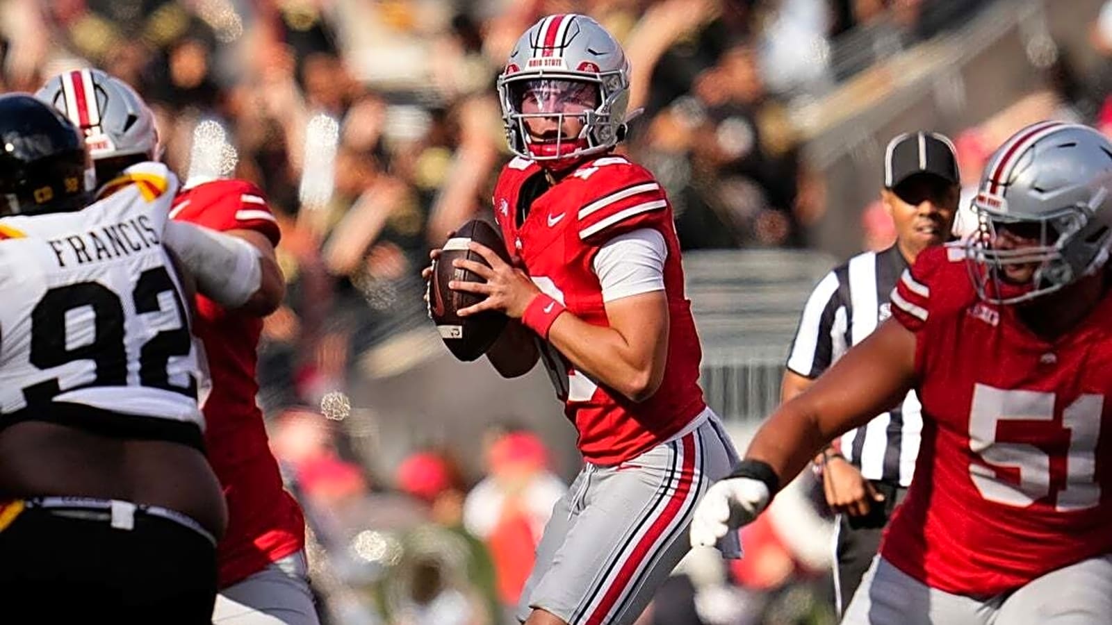 Ohio not shying away from challenge at No. 1 Ohio State
