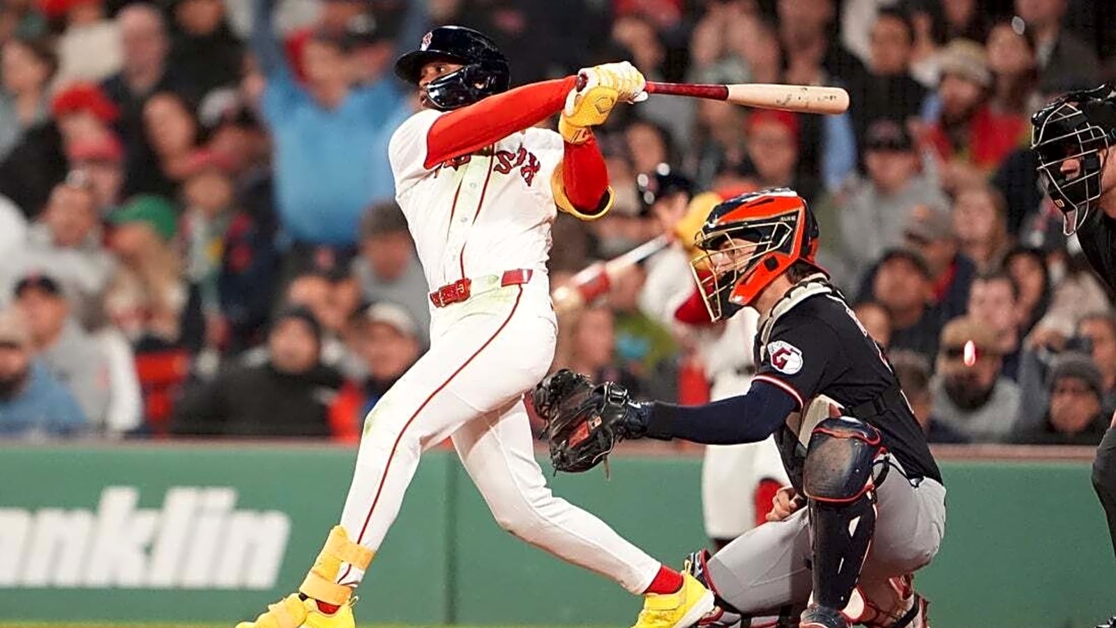 Red Sox's Ceddanne Rafaela, just off IL, leaves with tight hamstring