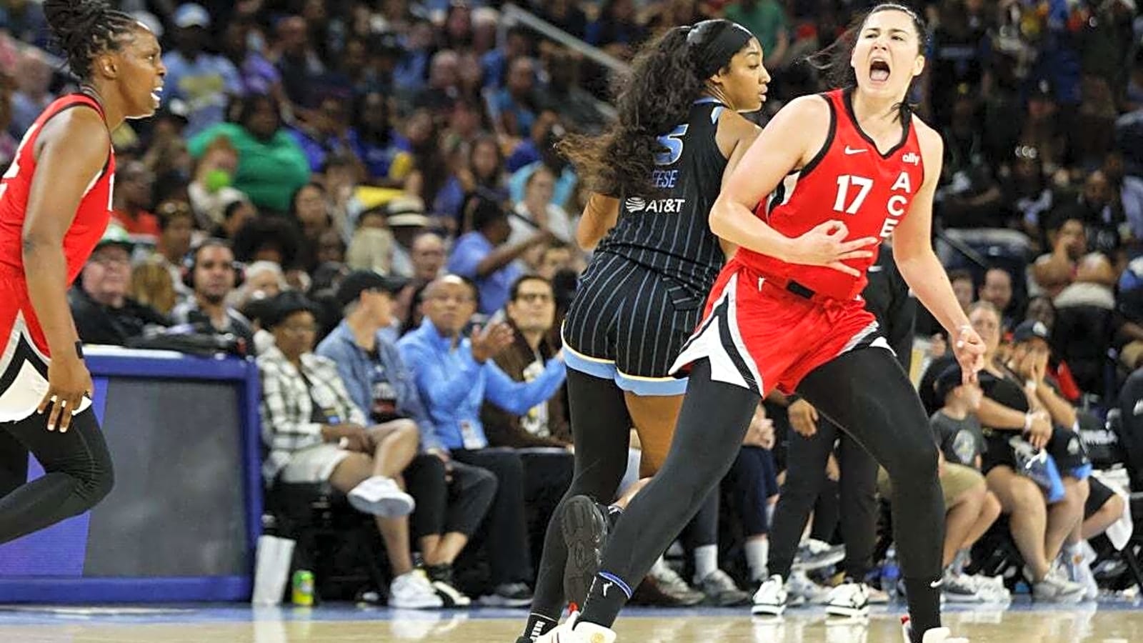 Aces C Megan Gustafson (leg) sidelined indefinitely