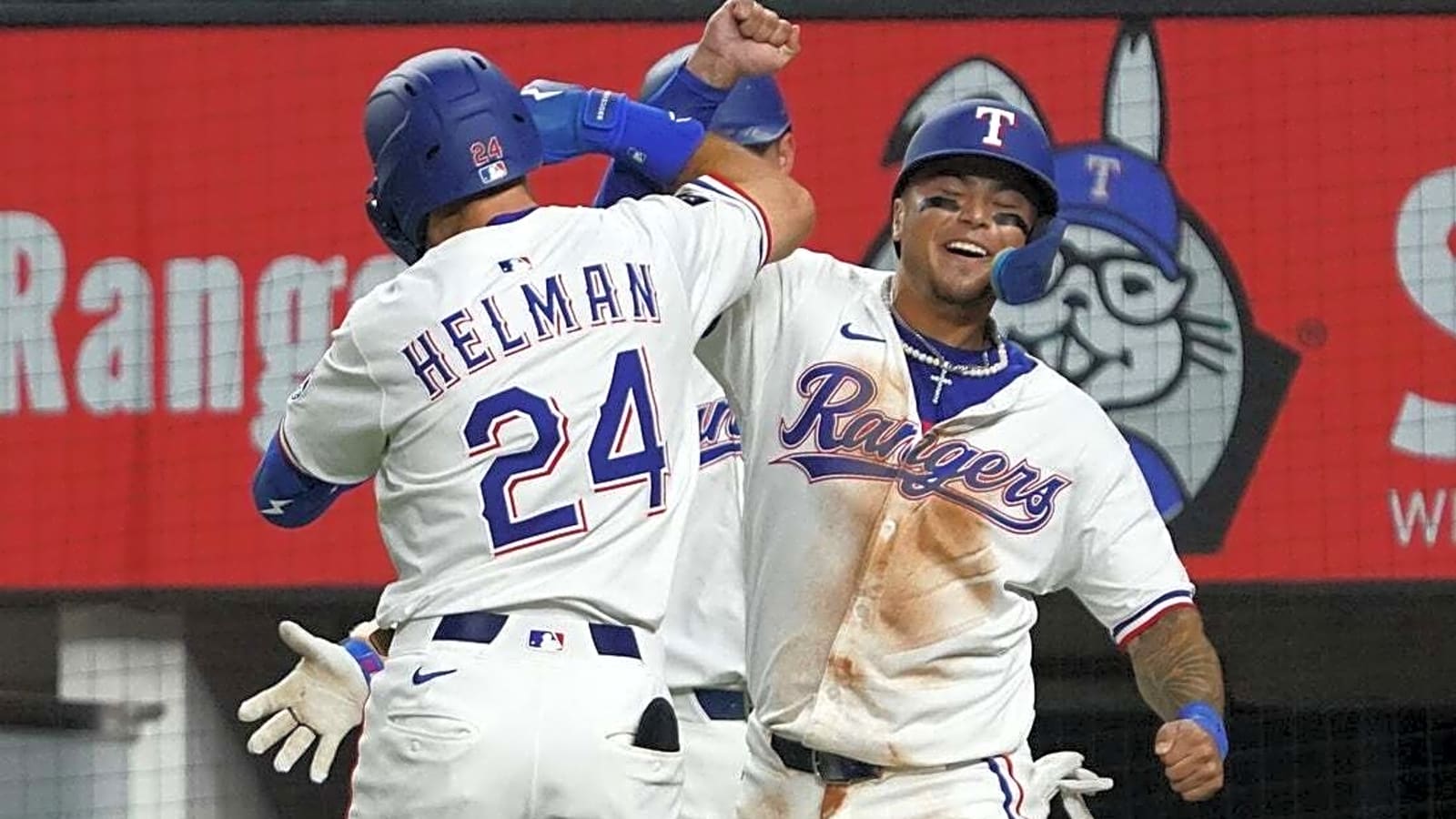 Michael Helman knocks in four as Rangers top Athletics