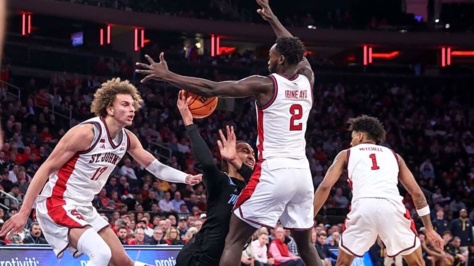 Oziyah Sellers scores season-best 24 as St. John's crushes Marquette