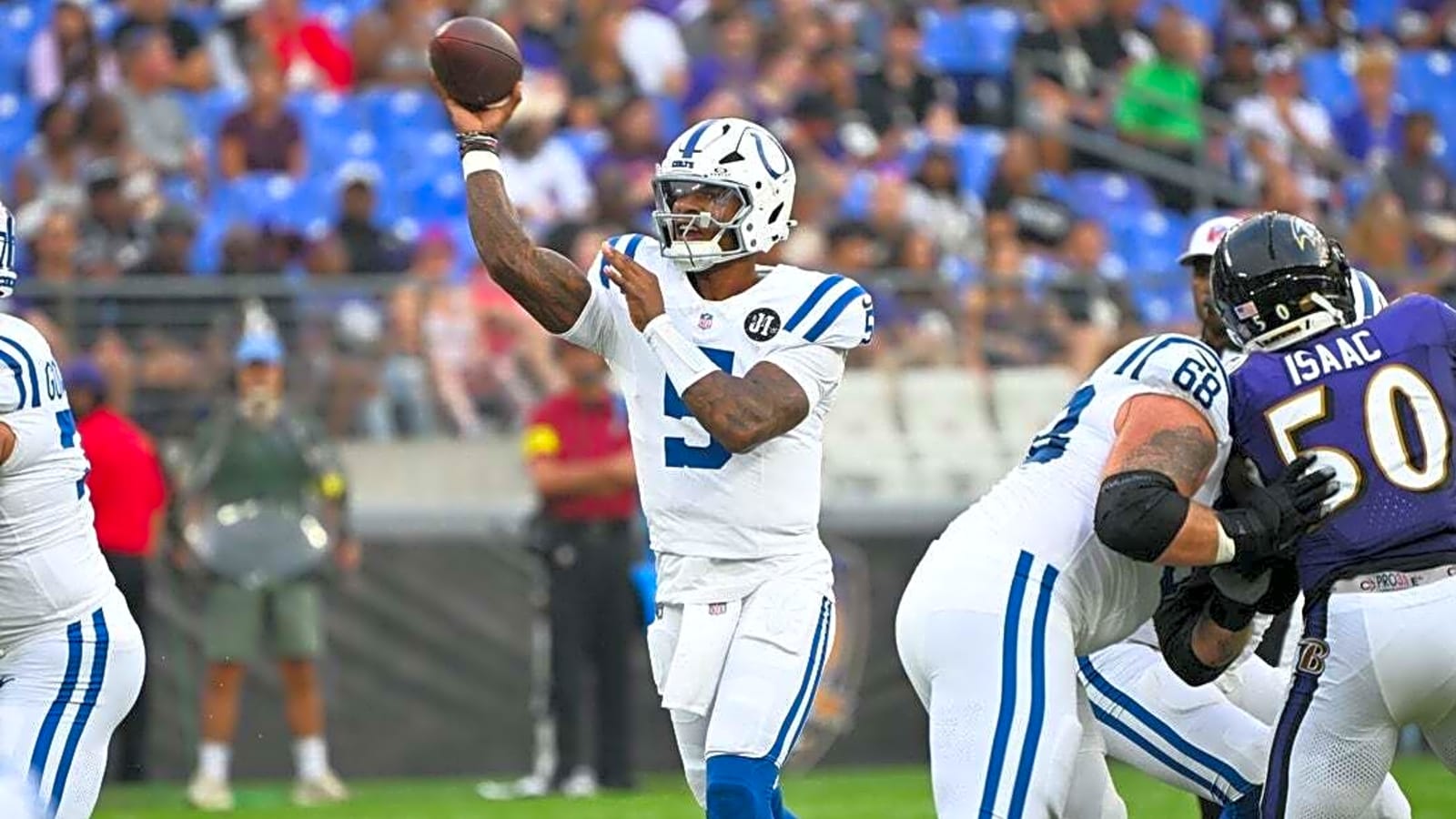 Colts QB Anthony Richardson back at practice following preseason injury