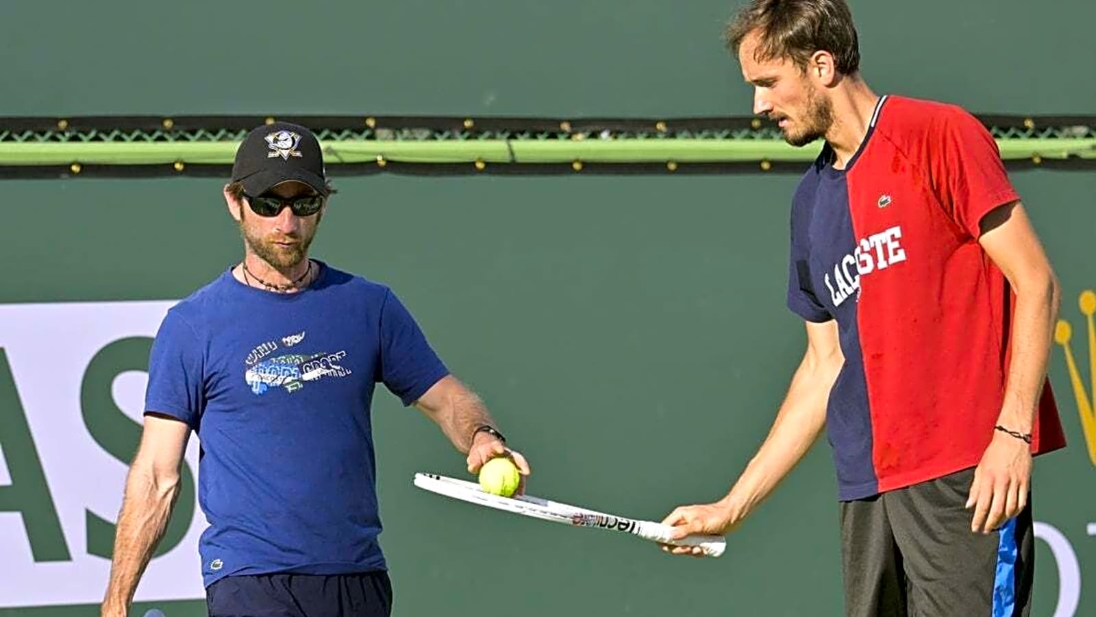 Struggling Daniil Medvedev parts with longtime coach