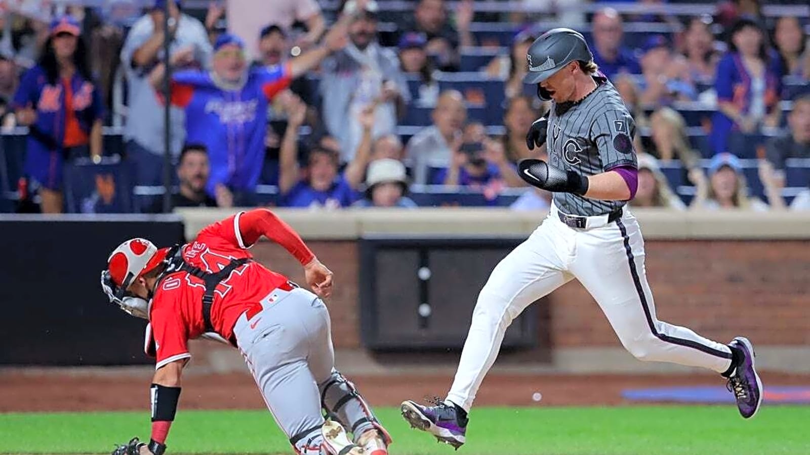 Brett Baty triggers and caps Mets&#39; four-run rally over Angels