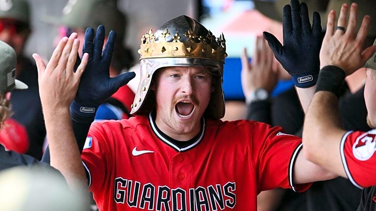 Guardians blast six home runs in rout of Reds