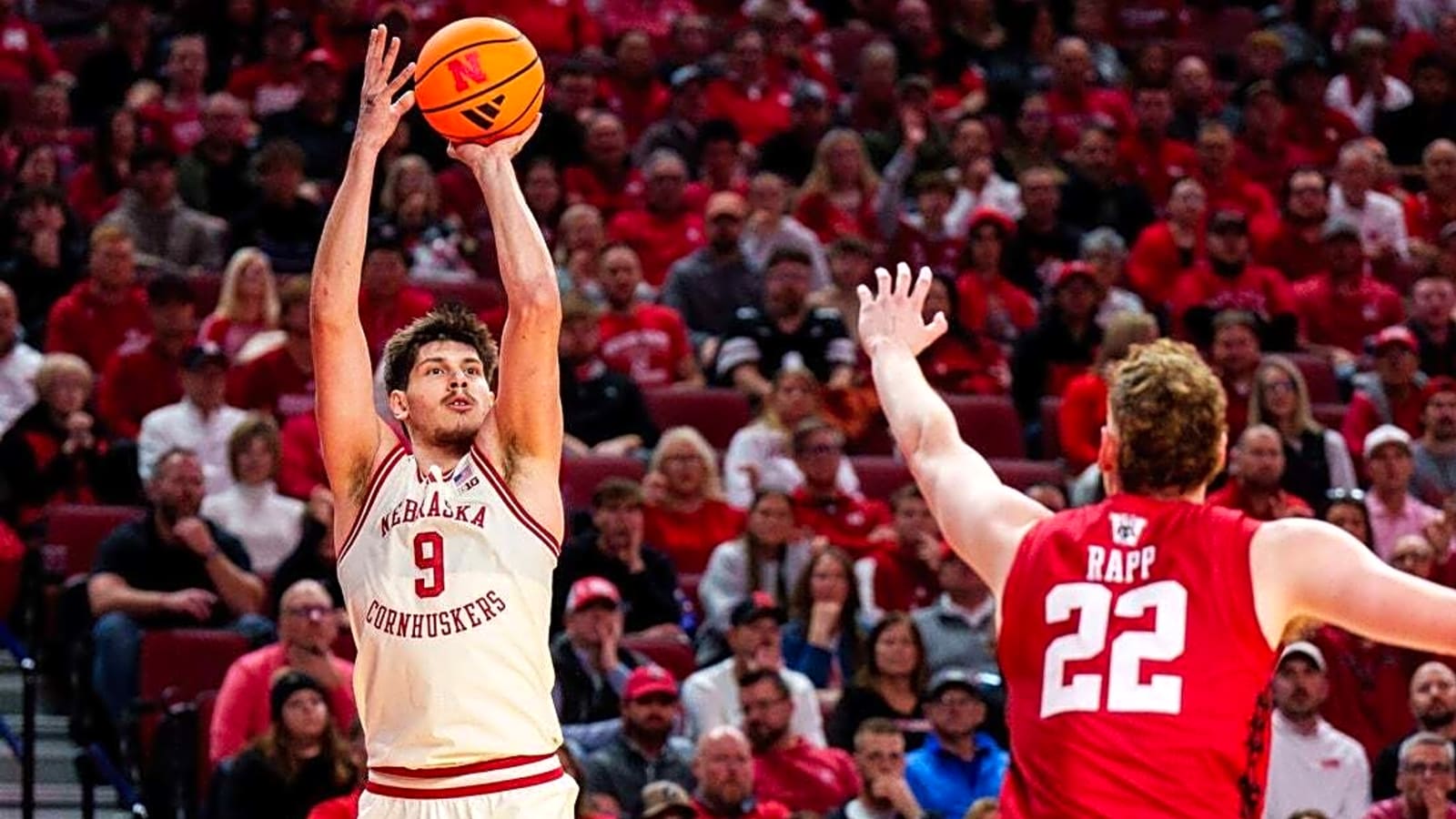 No. 23 Nebraska whips Wisconsin, equals best start in school history