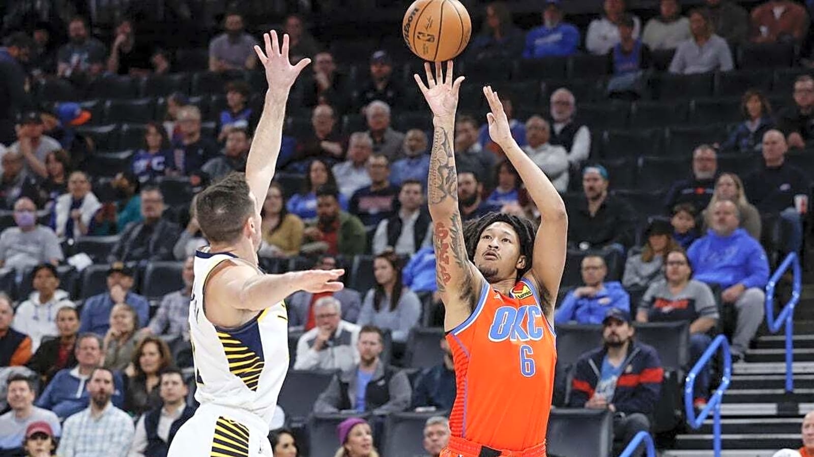 Report: Thunder, C/F Jaylin Williams agree to 3-year extension