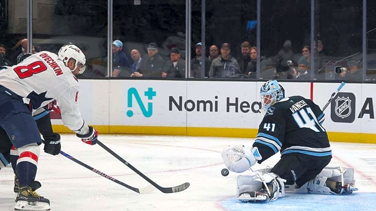 Alex Ovechkin's hat trick powers Capitals' rally against Mammoth