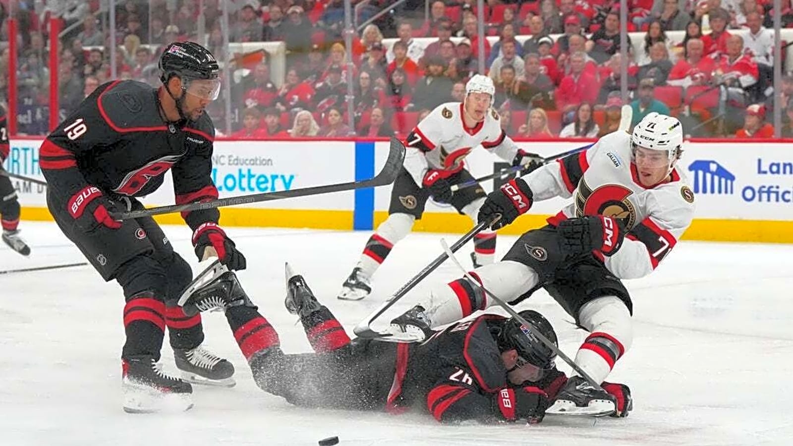 Senators' Ridly Greig to have hearing with NHL