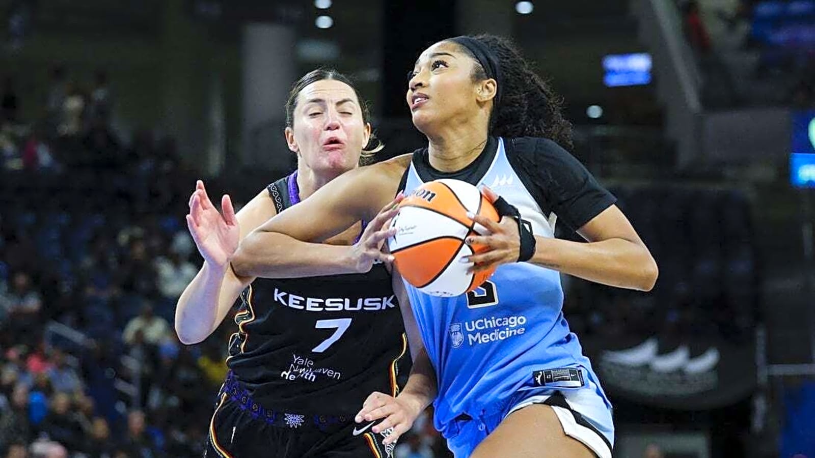 Sky’s Angel Reese suspended for Fever game due to technicals