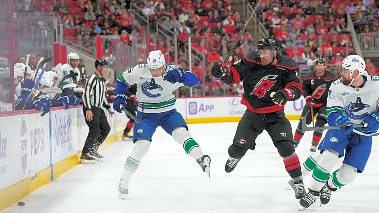 Sebastian Aho’s late OT goal propels Hurricanes past Canucks