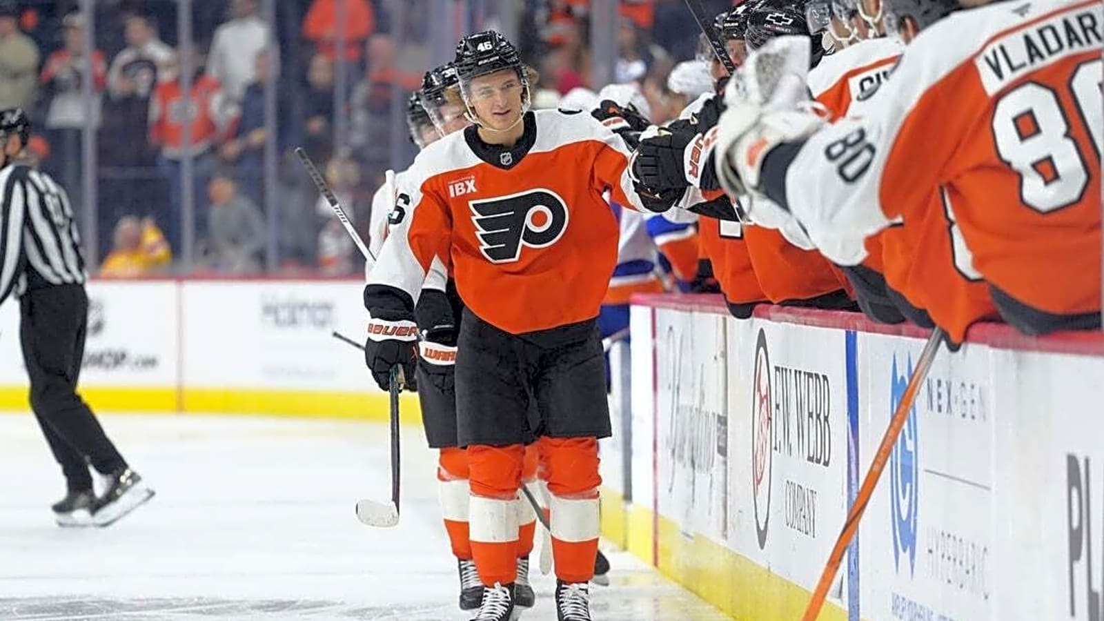 Trevor Zegras, Flyers snap Islanders win streak