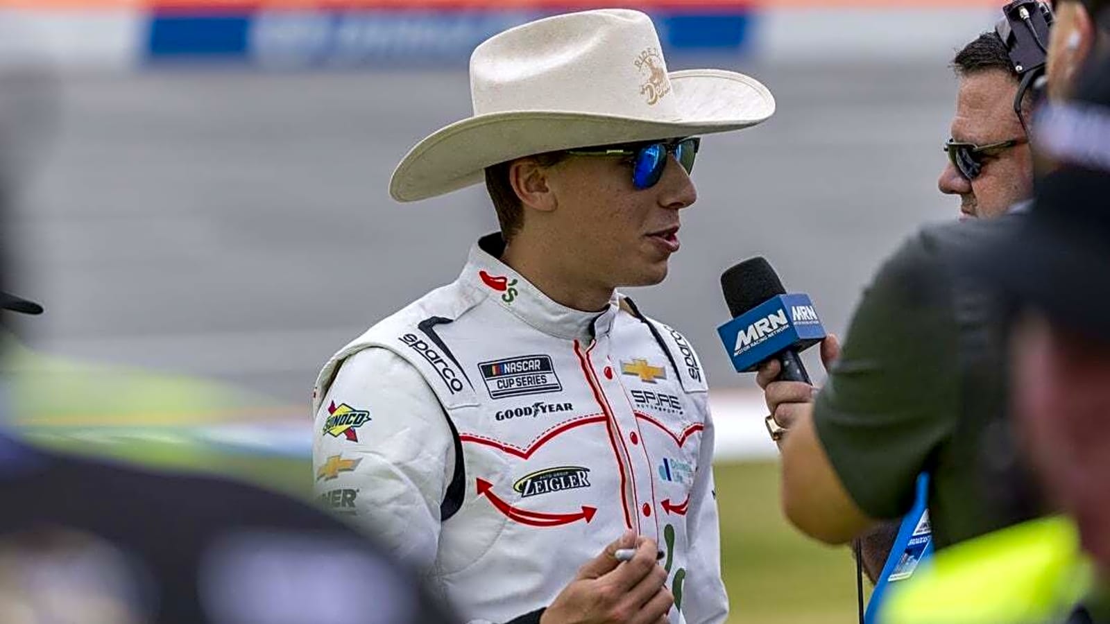 Carson Hocevar wins first career NASCAR Cup pole at Texas