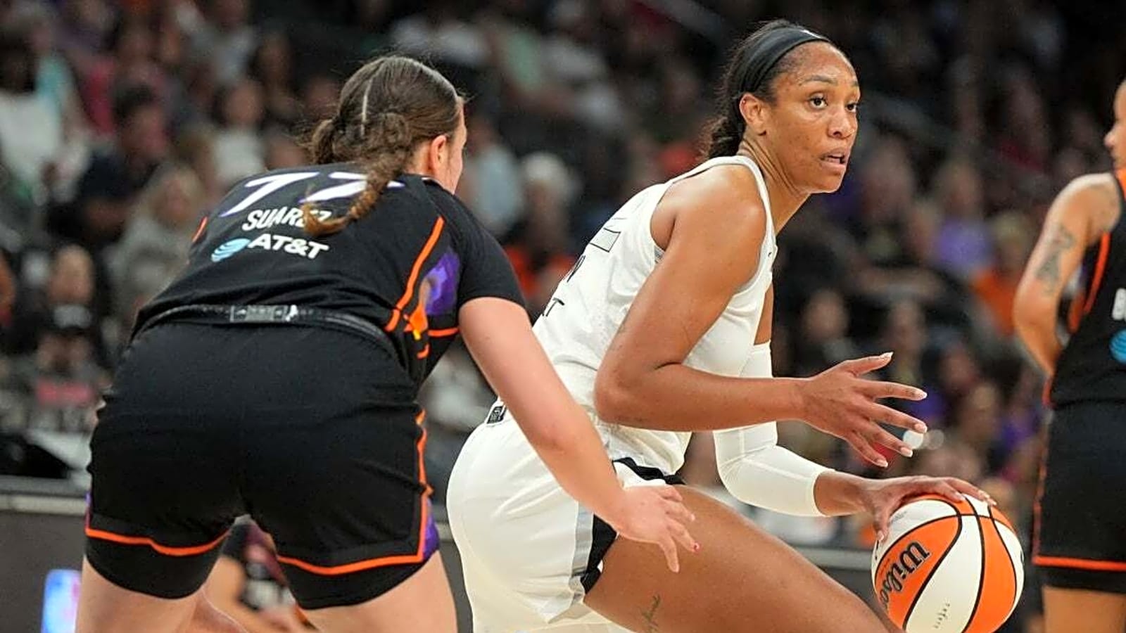 Aces star A'ja Wilson named AP WNBA Player of Year