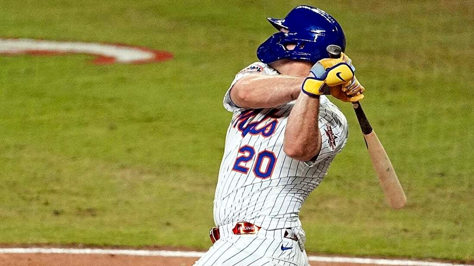 Mets&#39; Pete Alonso (hand) out of starting lineup vs. Reds