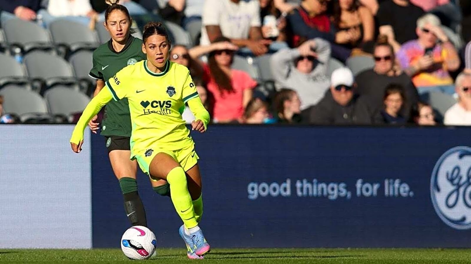 Washington Spirit star F Trinity Rodman (back) out indefinitely