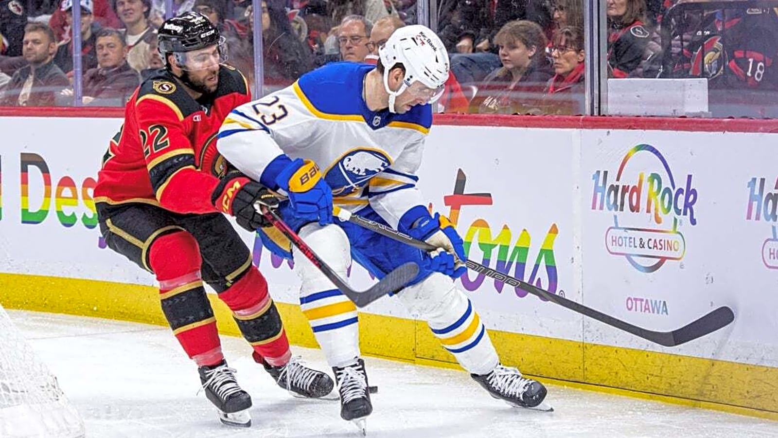 Senators break third-period tie, deny Sabres playoff-clinching win
