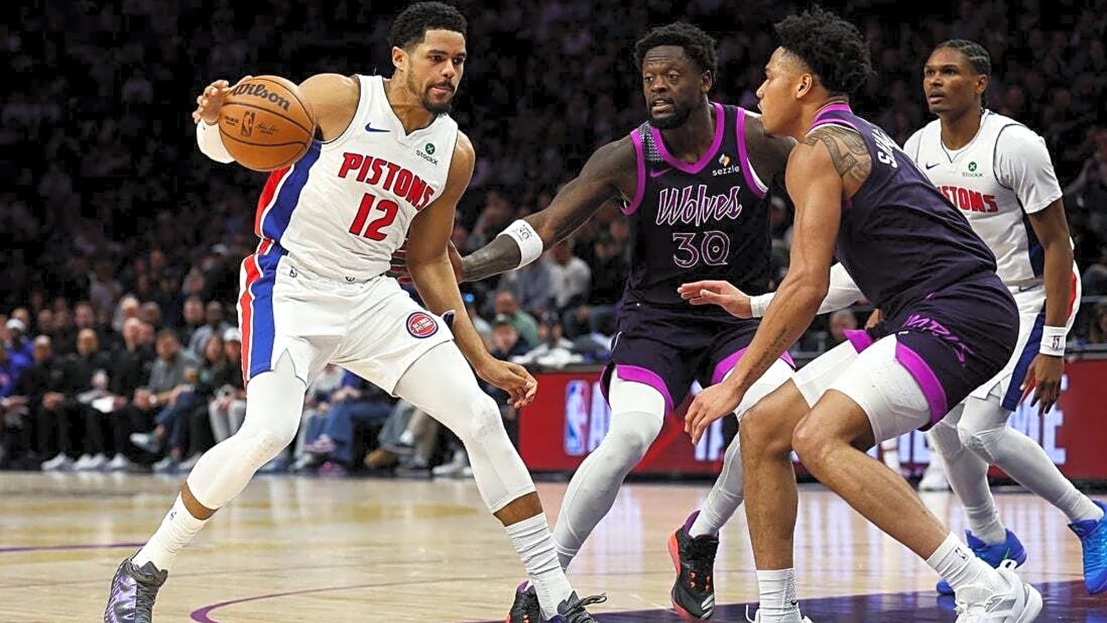 Tobias Harris sparks Pistons to road win over Timberwolves