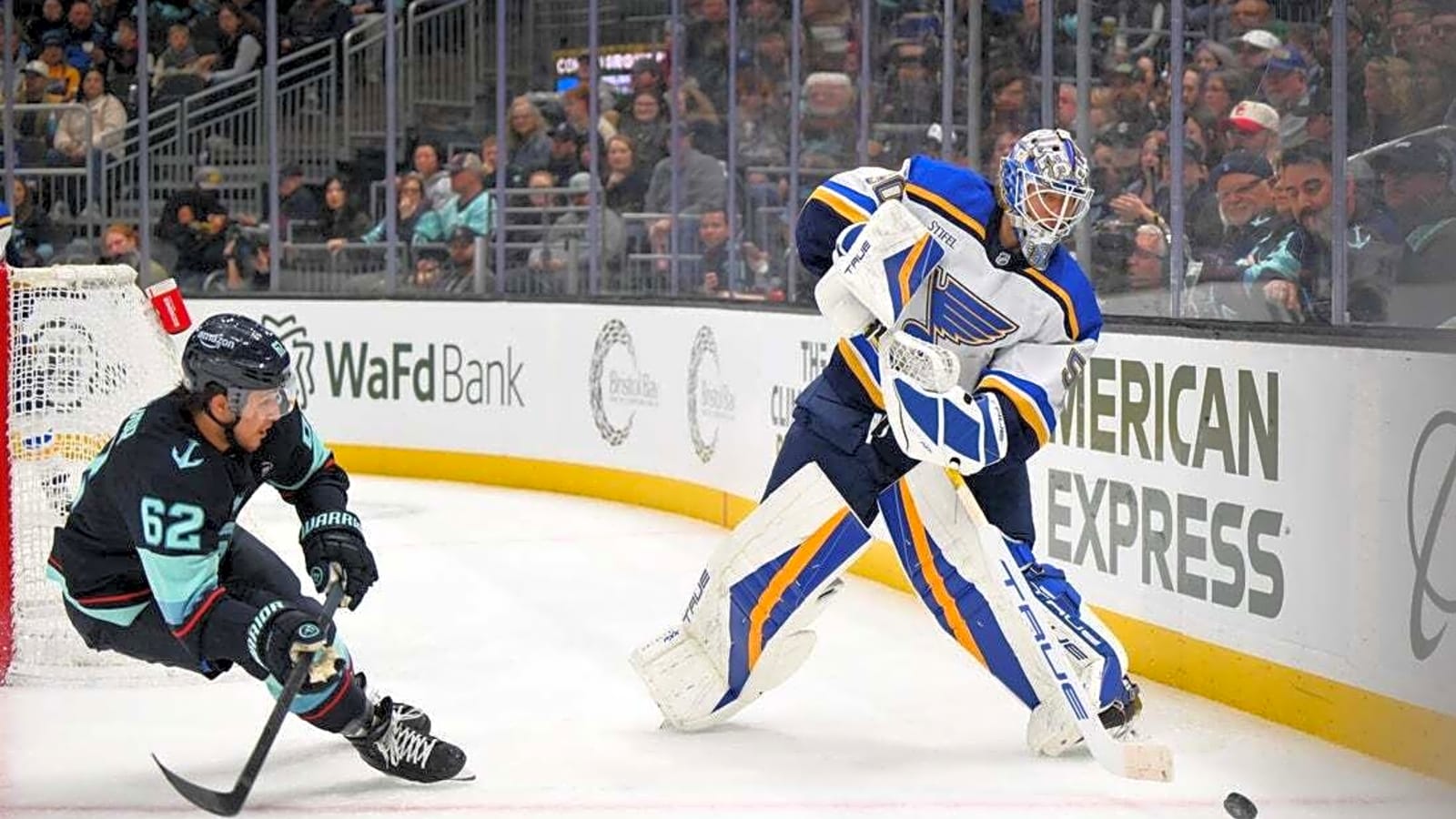 After wild 3rd period, Kraken upend Blues in shootout