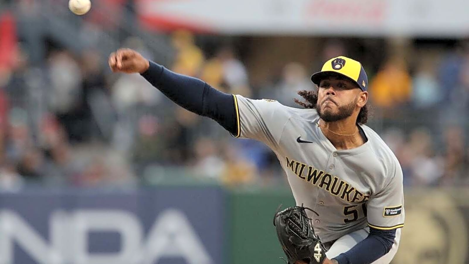 Freddy Peralta, Brewers eye sweep of slumping Red Sox