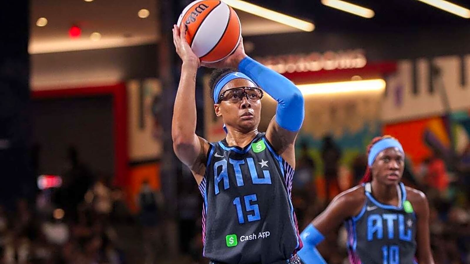 Unsatisfied Dream face determined Fever in playoff opener