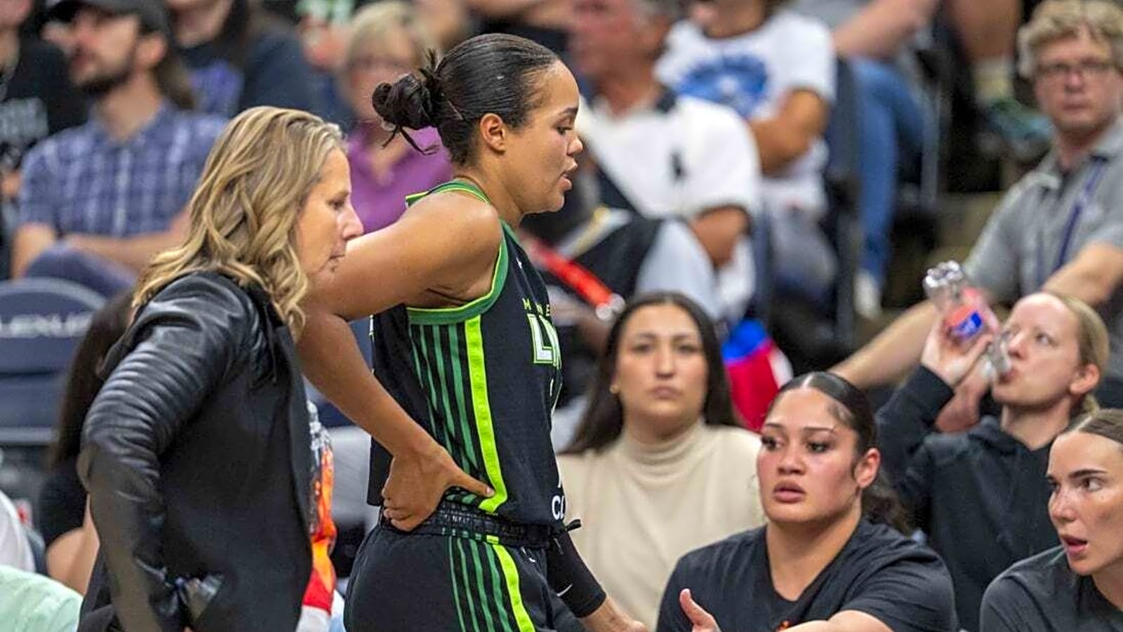 Napheesa Collier questionable ahead of Lynx-Sparks game