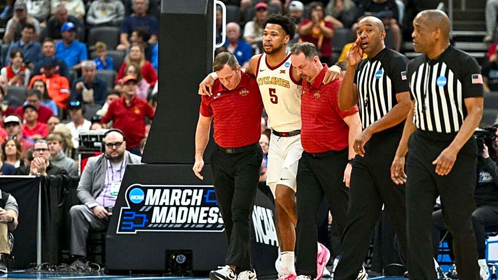Iowa State F Joshua Jefferson (ankle) is game-time decision vs. Tennessee