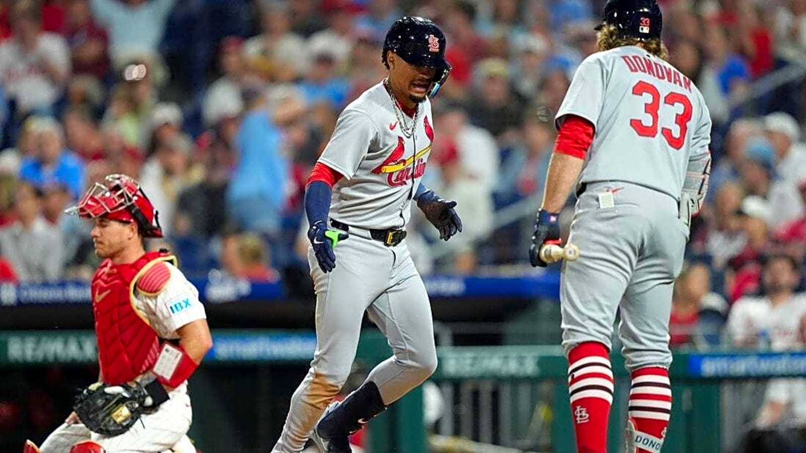 Cardinals vie for 10th straight win in rematch vs. Phillies