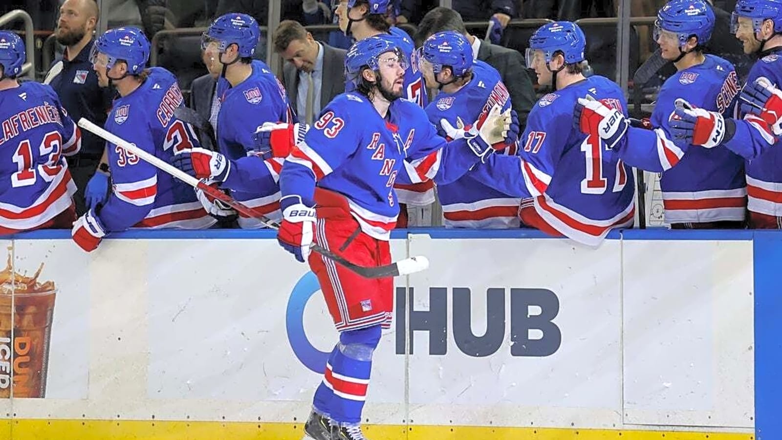 Rangers ride spirited rally into encounter vs. Predators