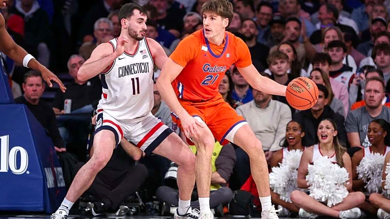 No. 5 UConn's hot shooting keeps No. 18 Florida reeling