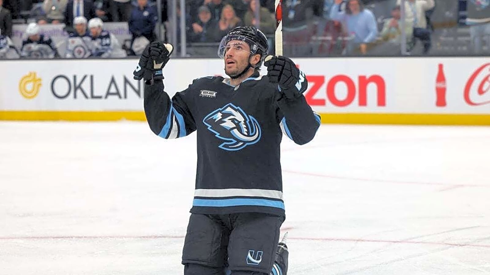 Mammoth host Blues in final postseason tune-up