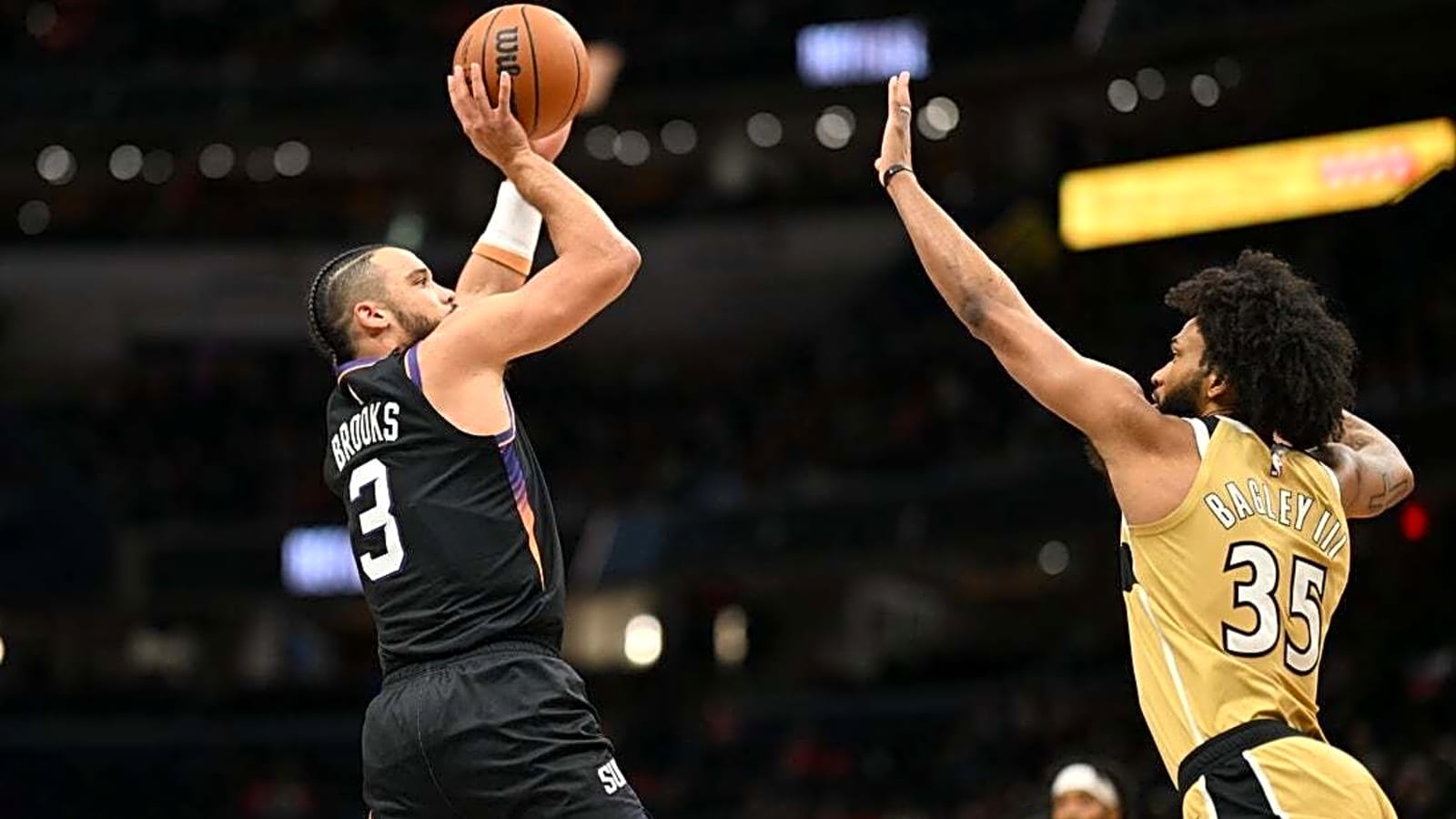 Dillon Brooks, Suns snap Wizards' rare winning streak