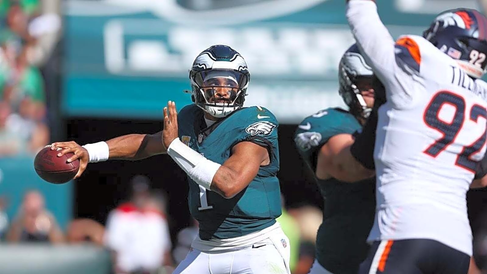 Bo Nix rallies Broncos to upset of Eagles