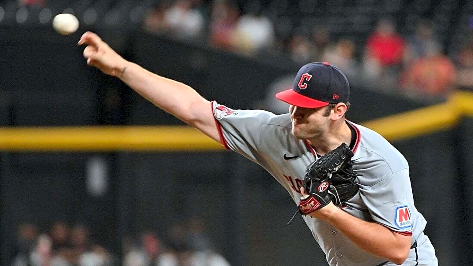 Guardians&#39; Gavin Williams brings moxie to mound vs. Rangers