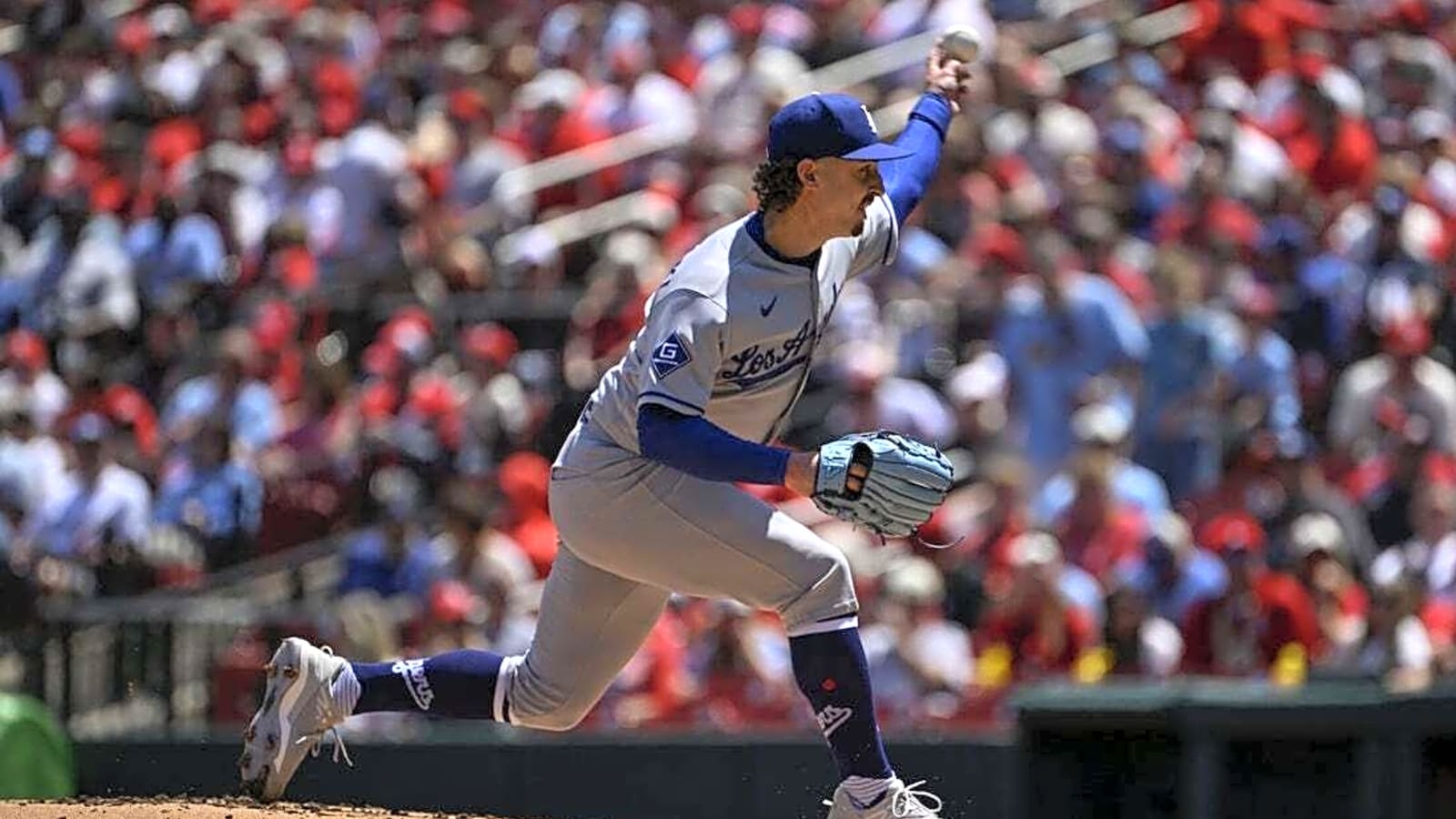 Justin Wrobleski, Dodgers end Cardinals’ win streak