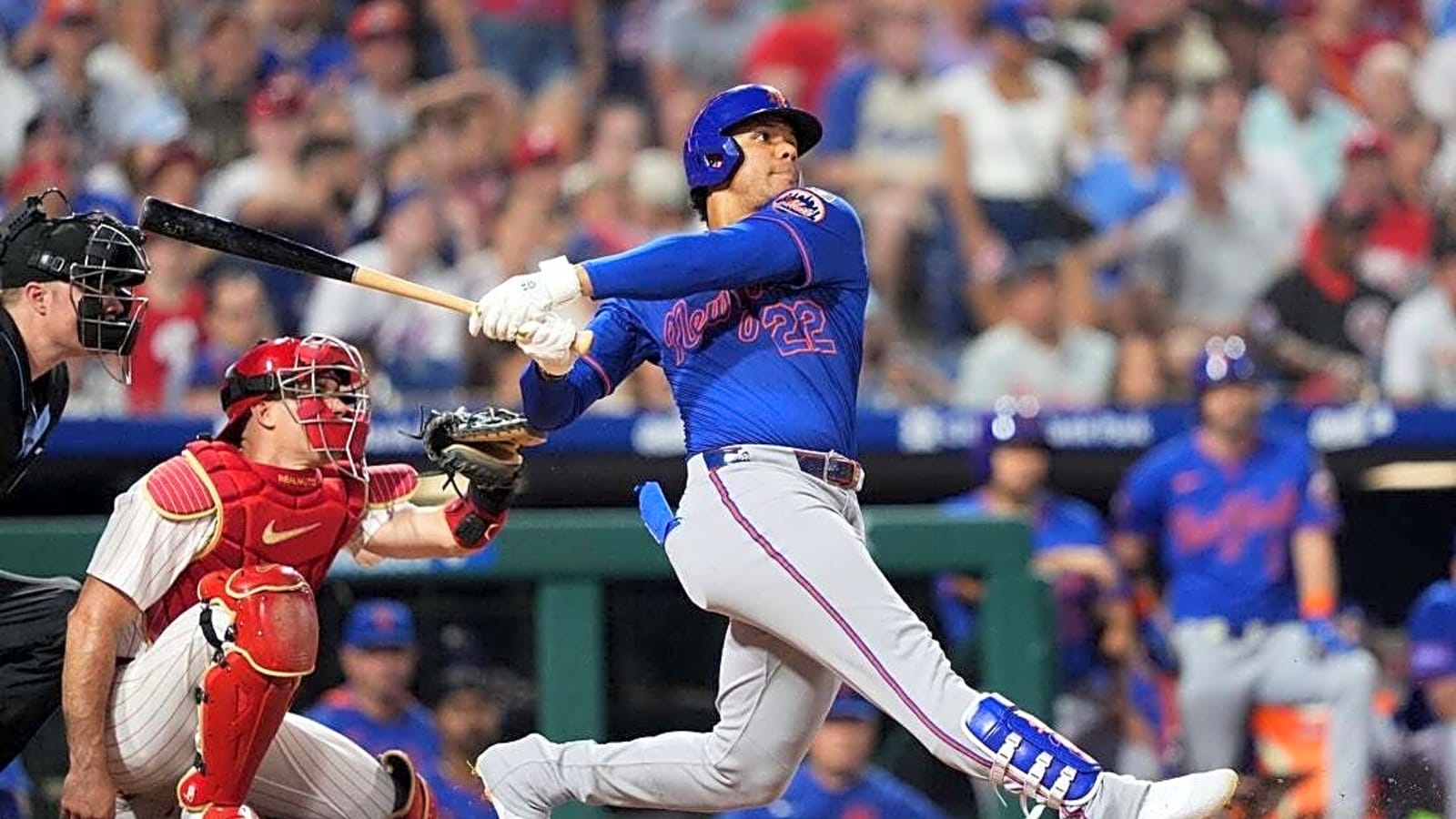 MLB roundup: Mets hit 7 HRs vs. Phils, halt 7-game skid