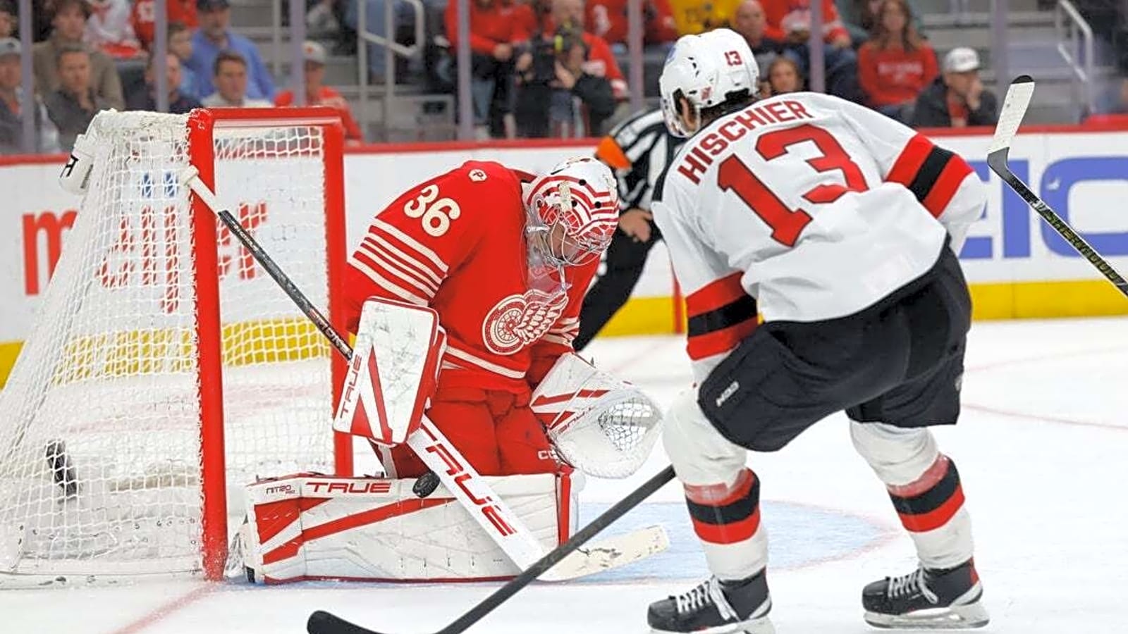 Jesper Bratt, Devils eliminate Red Wings from playoff chase