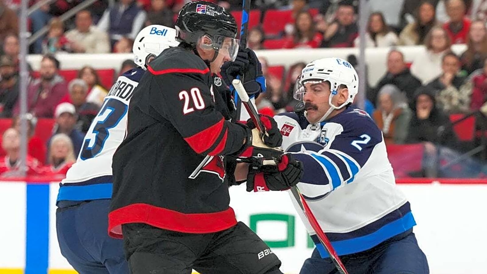 Seth Jarvis nets hat trick as Hurricanes pound Jets