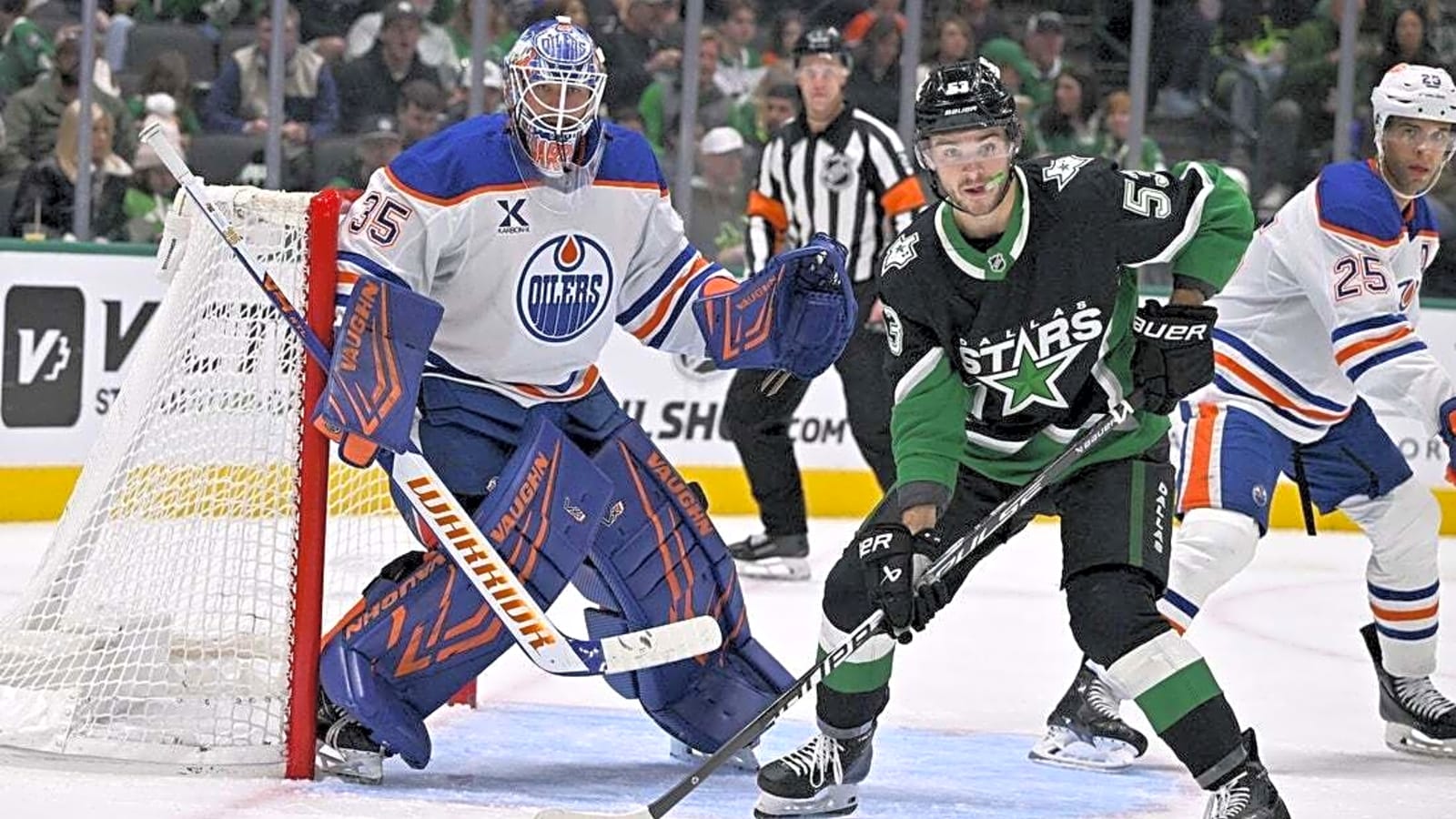 Streaking Stars trounce Oilers in key Western tilt