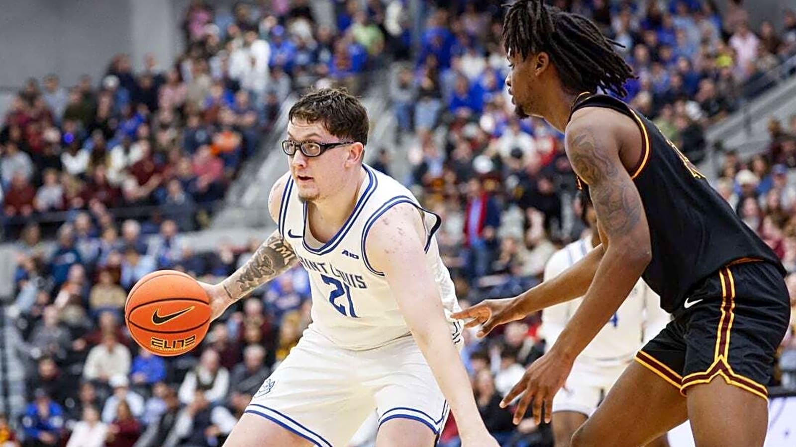 No. 25 St. Louis hosts Loyola Chicago, vies for unbeaten home season