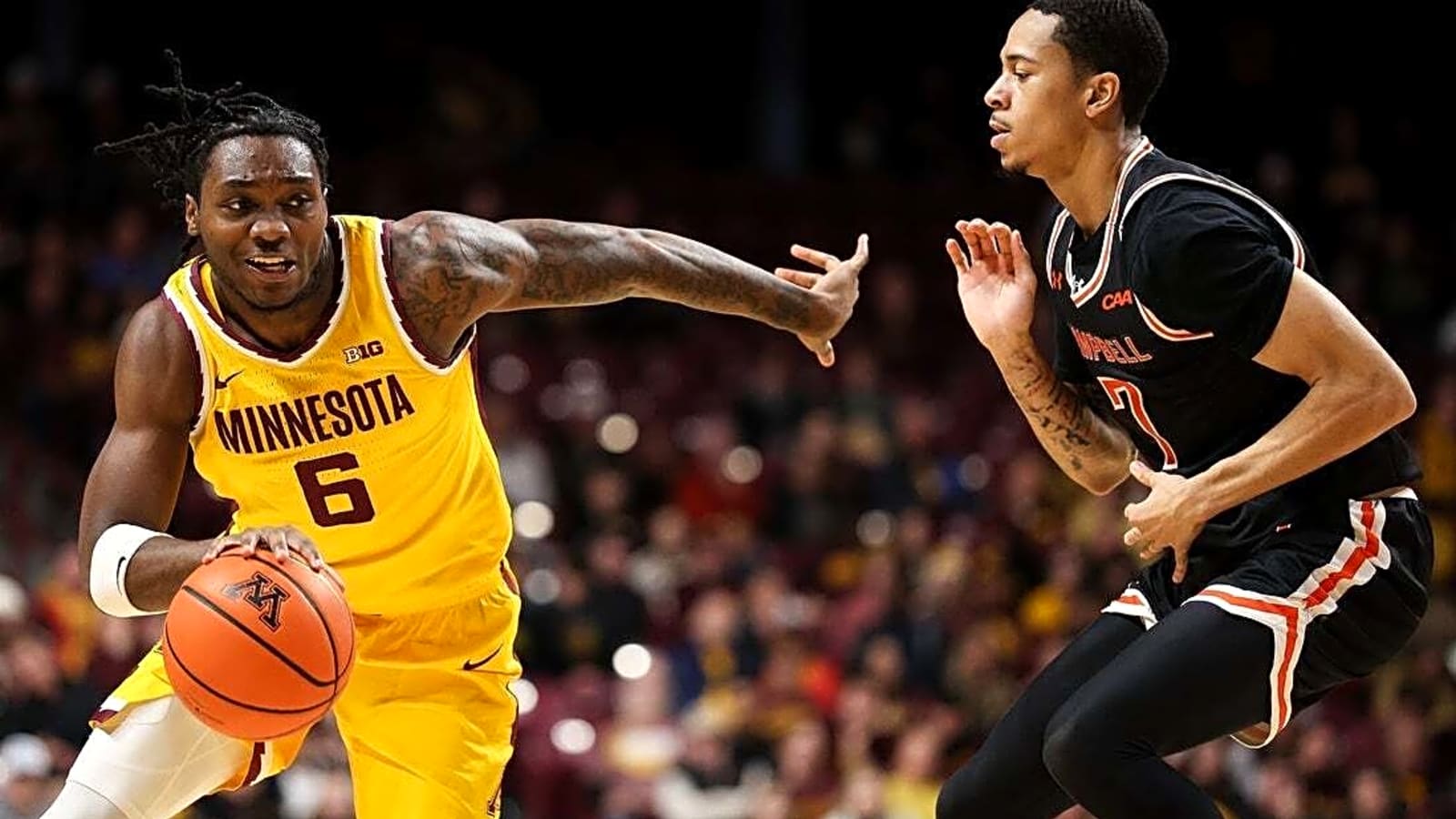 Minnesota leads from the start, routs Campbell