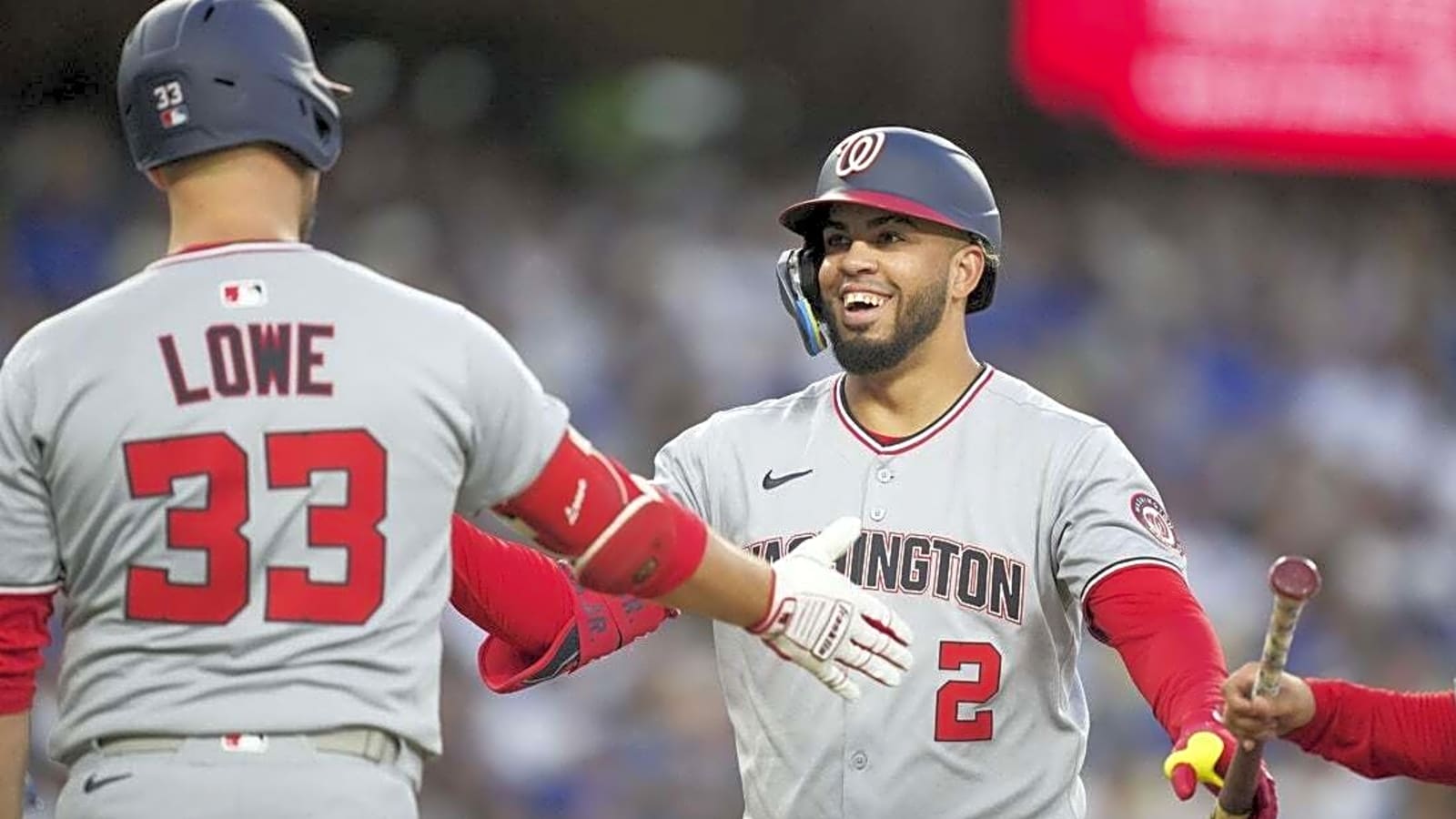 Nationals mash 5 homers to topple Dodgers