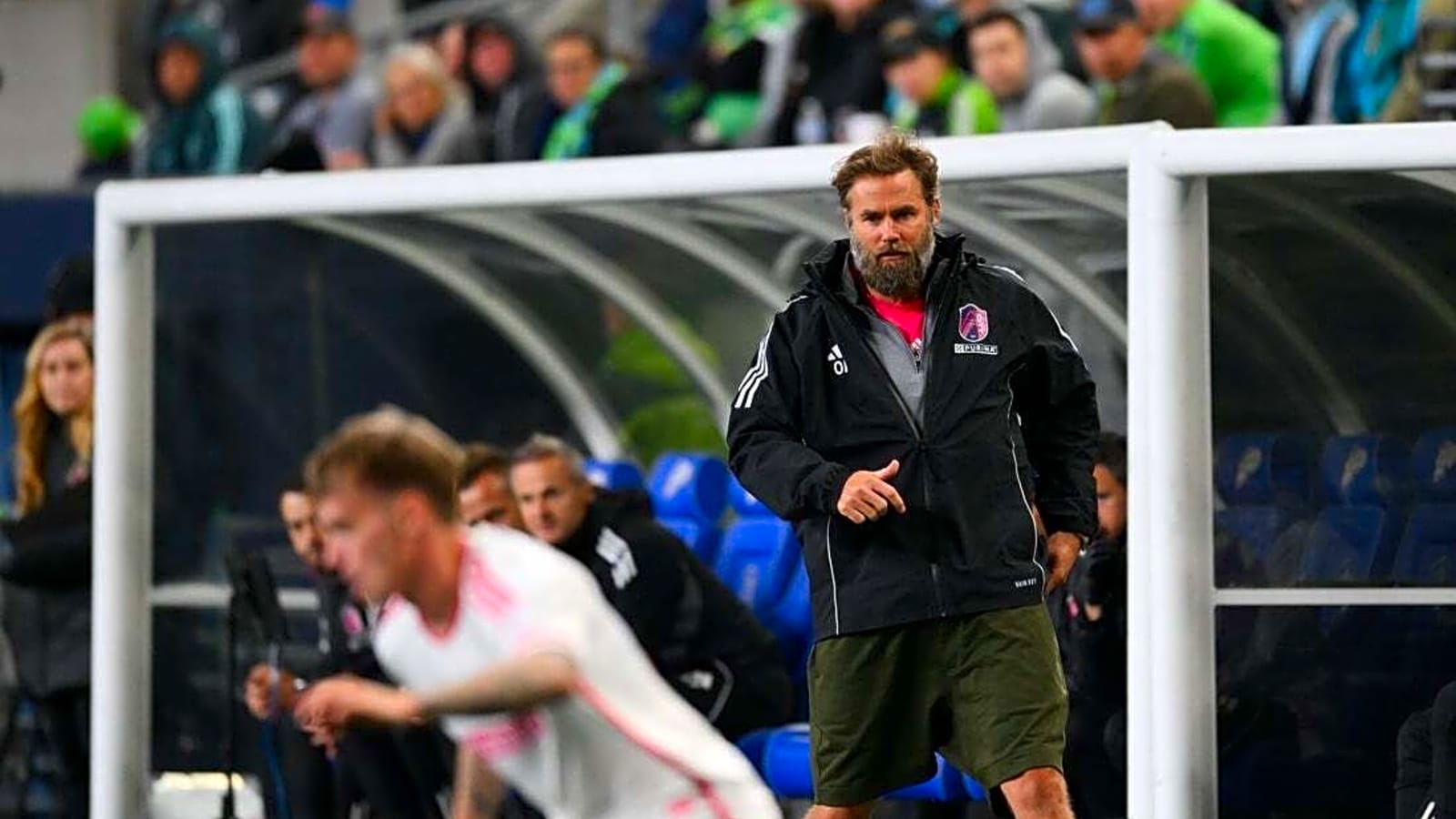 St. Louis City fire coach Olof Mellberg after 15 matches