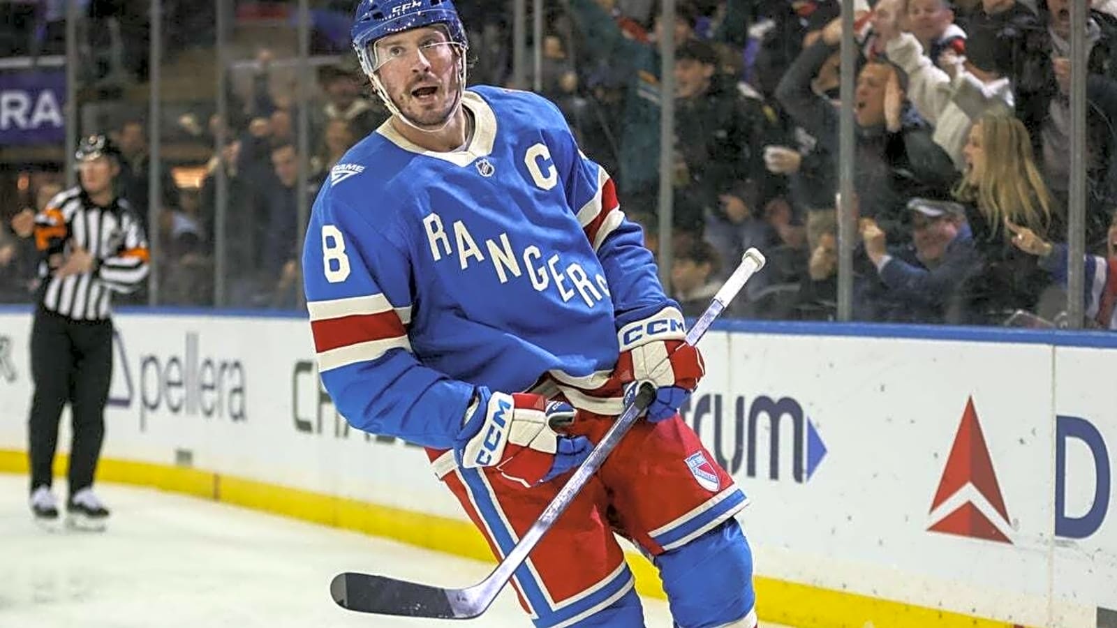 Rangers captain J.T. Miller (upper body) week-to-week