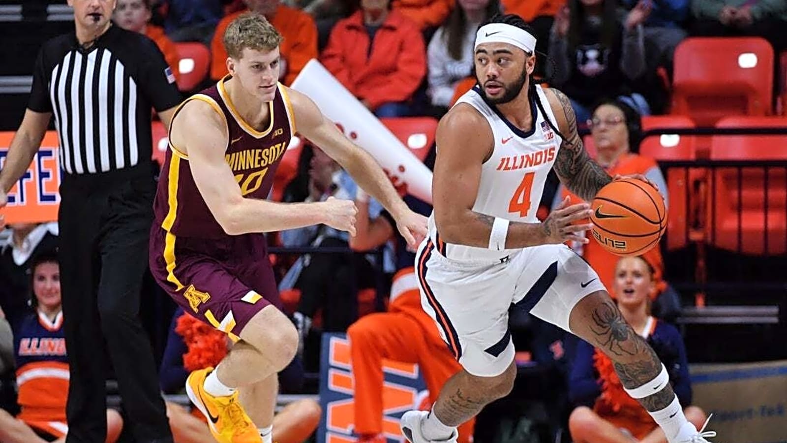 Illinois' Kylan Boswell (fractured hand) out until February