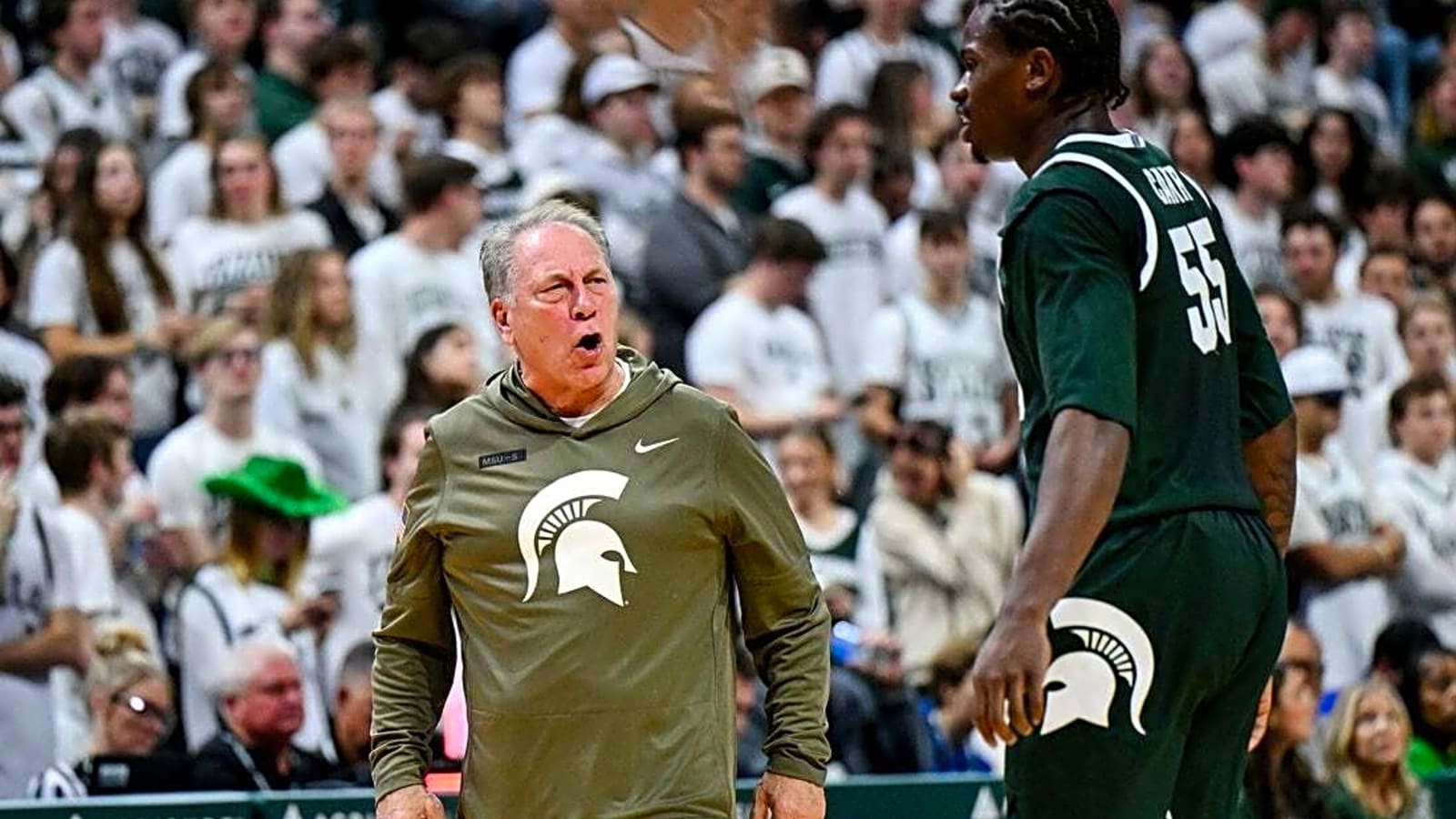 No. 17 Michigan State plots for better effort vs. No. 12 Kentucky