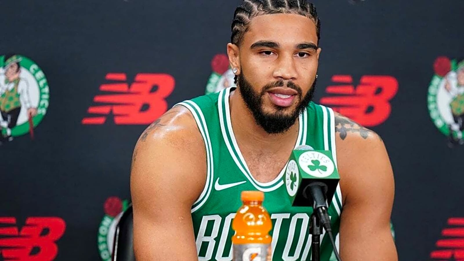 Celtics&#39; Jayson Tatum feels &#39;no pressure&#39; in recovery from Achilles injury